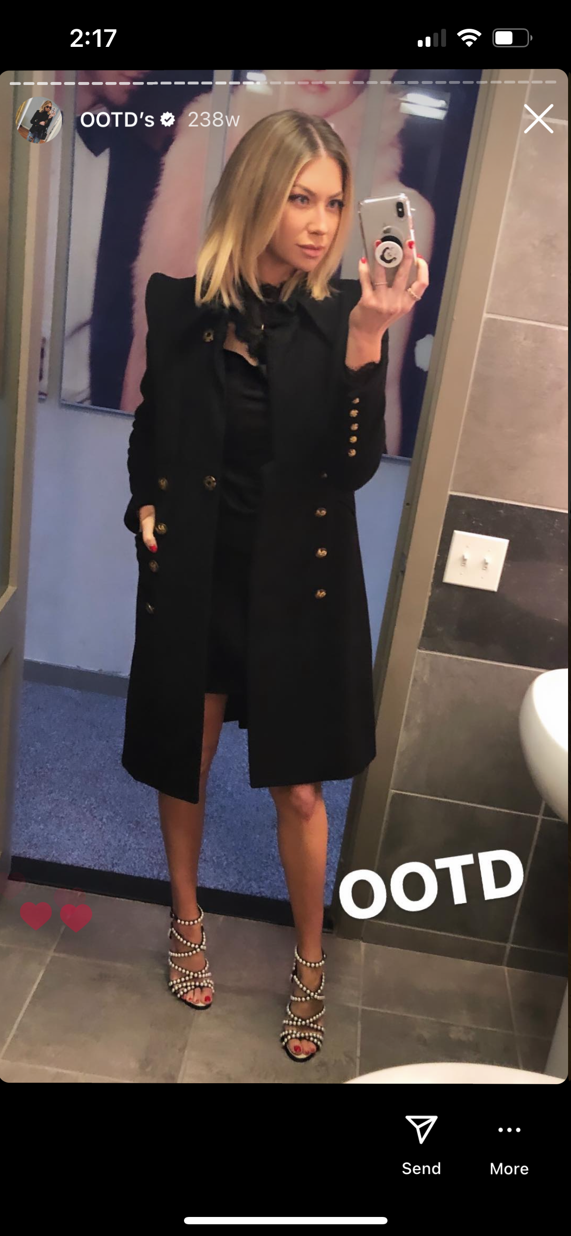 SMYTHE - Black Coat - US 6