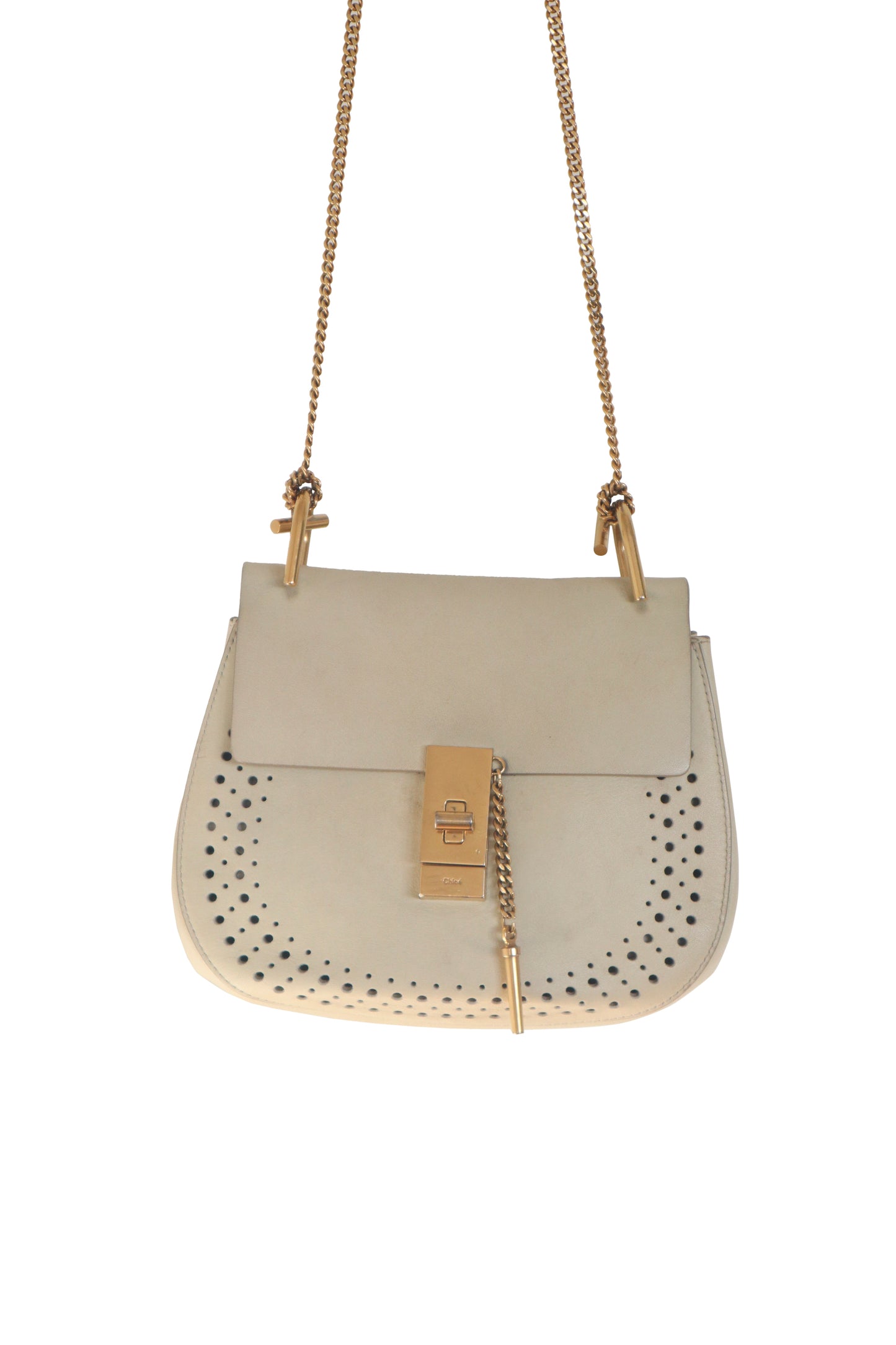 CHLOE - Ivory Drew Bag - Very Loved