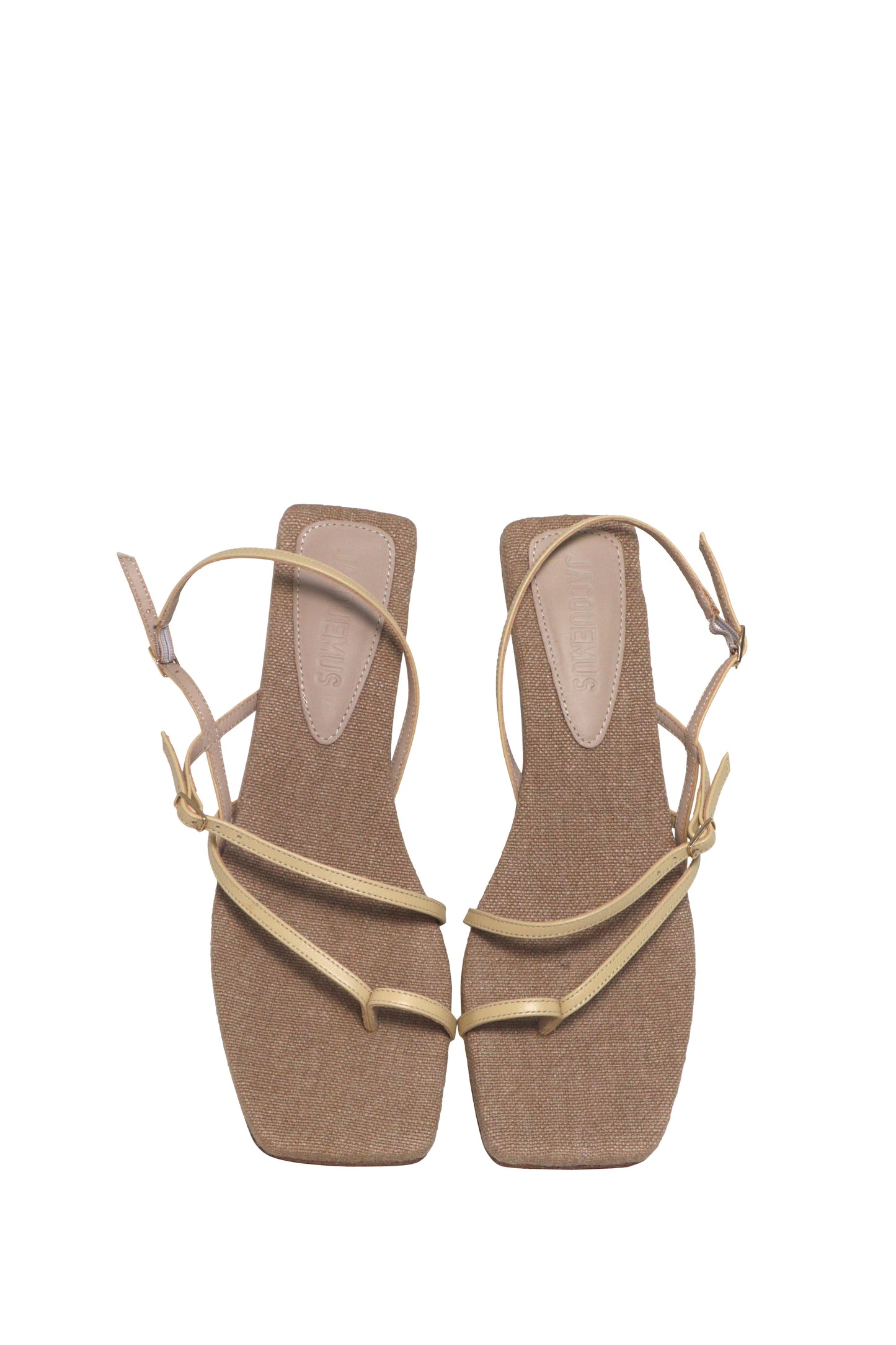 JAQUEMUS - Nude Sandals - Size 38 (NEVER WORN)