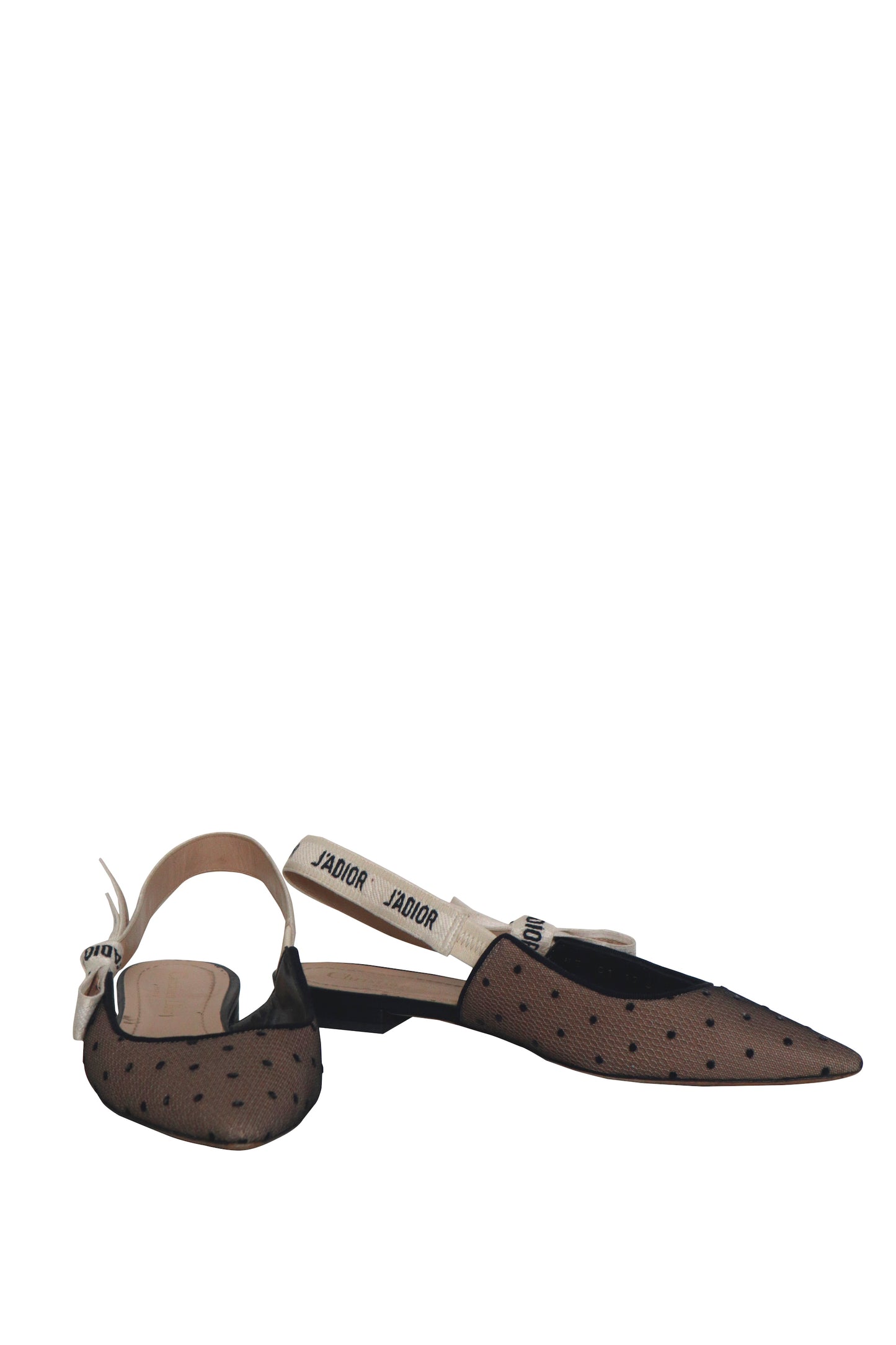 DIOR - Polka Dot Flats - Size 37