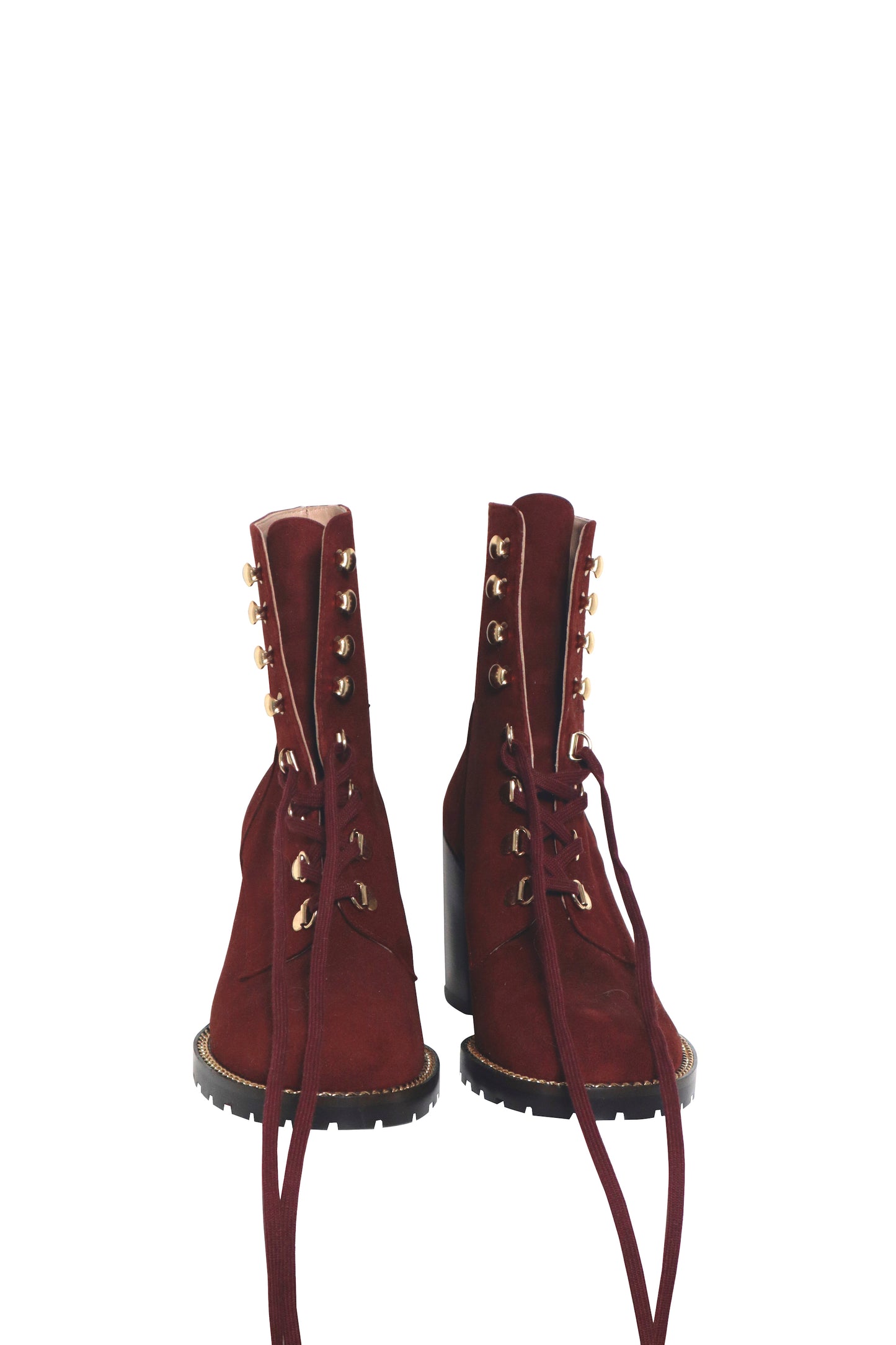 STUART WEITZMAN - Kolbie Womens Almond Toe Booties - Size 37.5