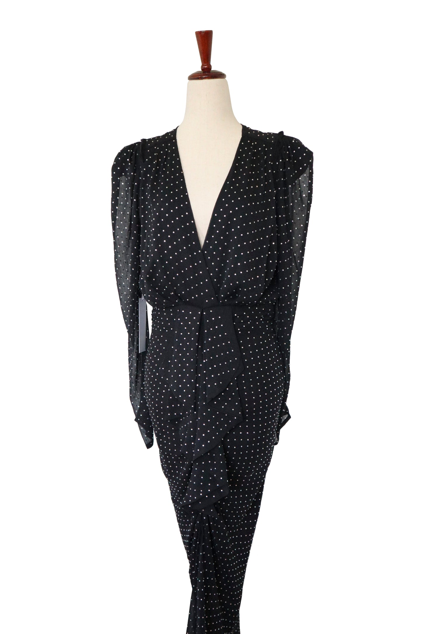 RONNY KOBO - Black Long Sleeve Dress W/ TAGS - Size M