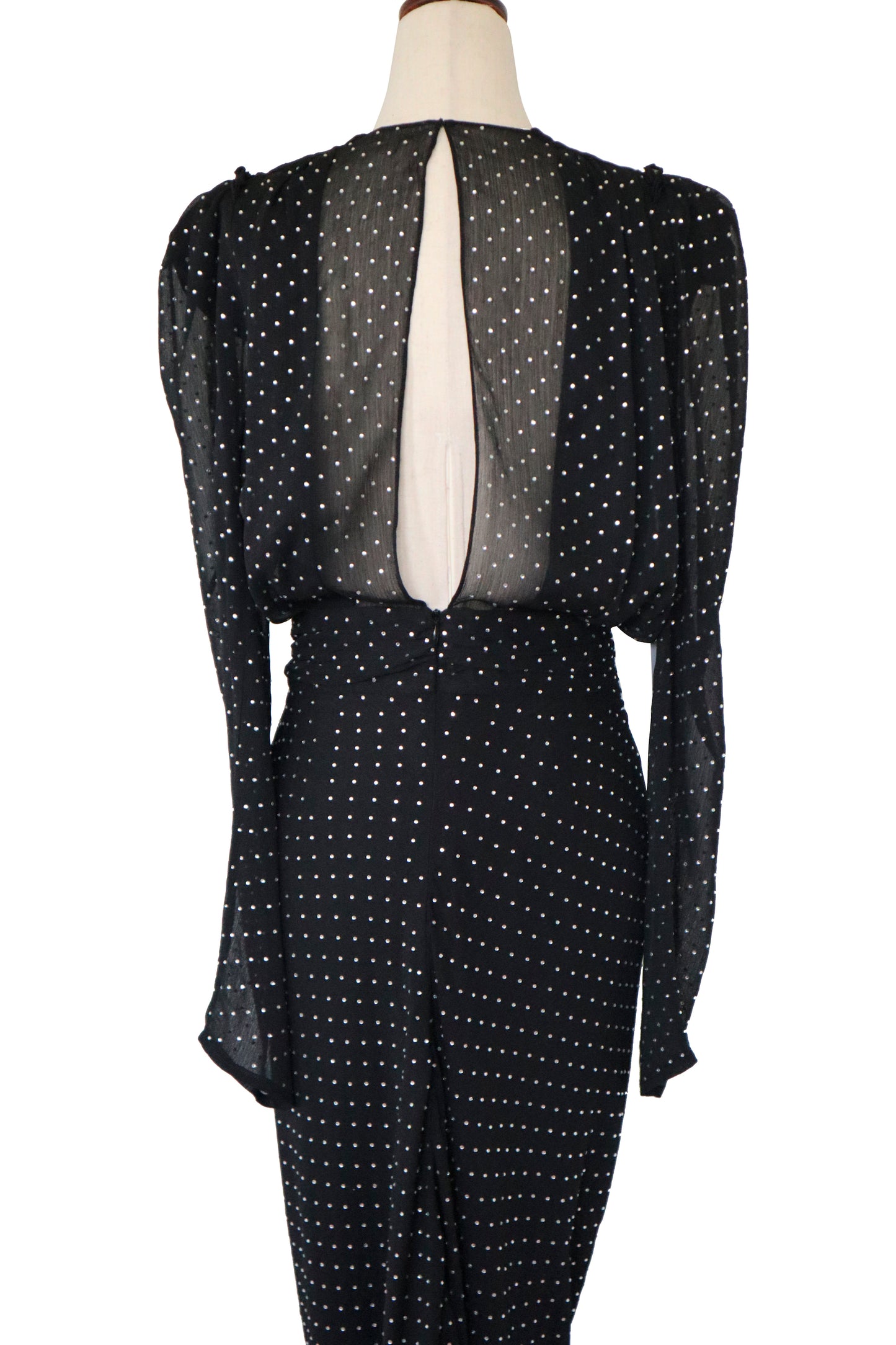 RONNY KOBO - Black Long Sleeve Dress W/ TAGS - Size M