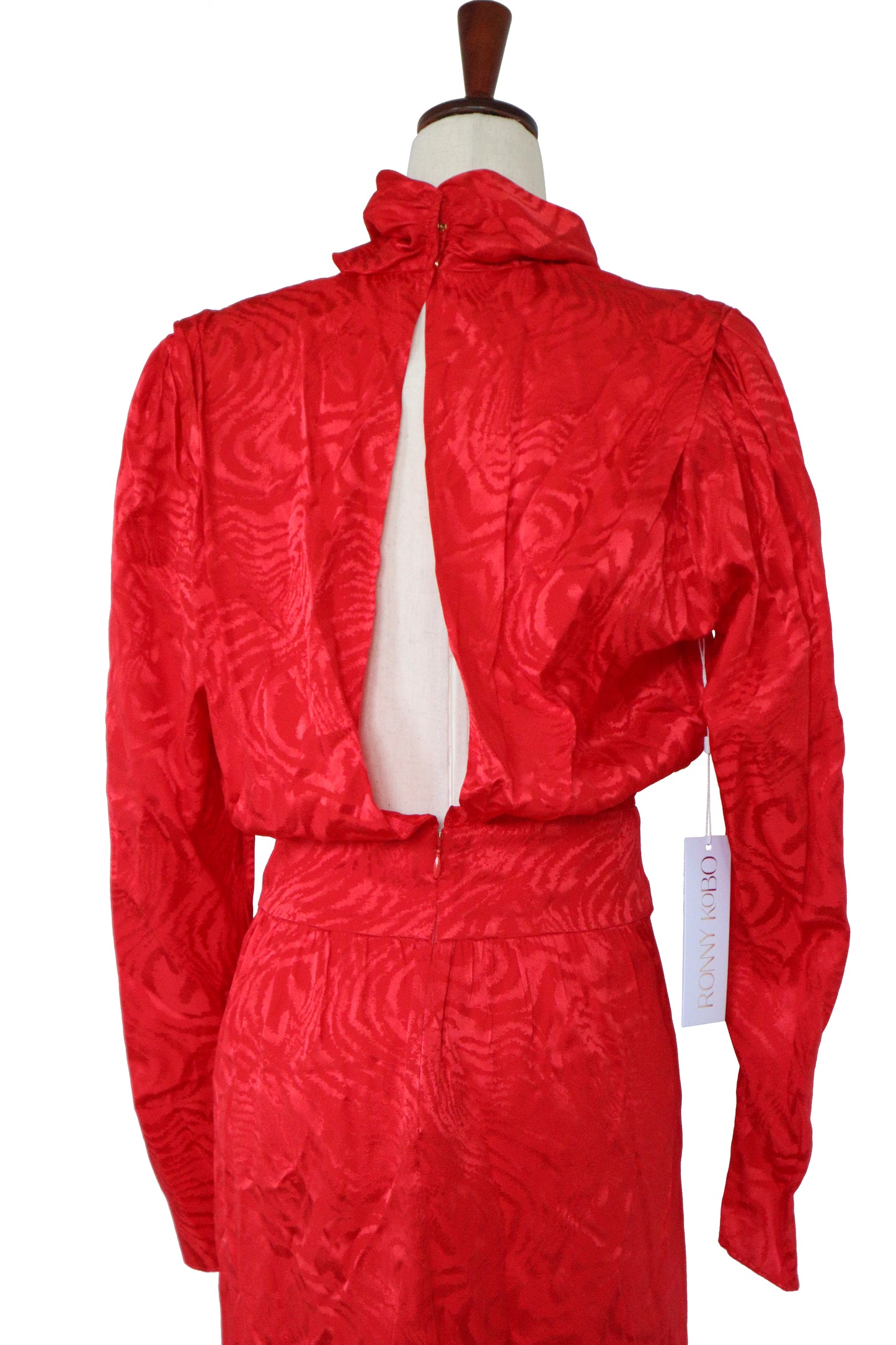 RONNY KOBO - Red Long Sleeve Dress W/ TAGS - Size M