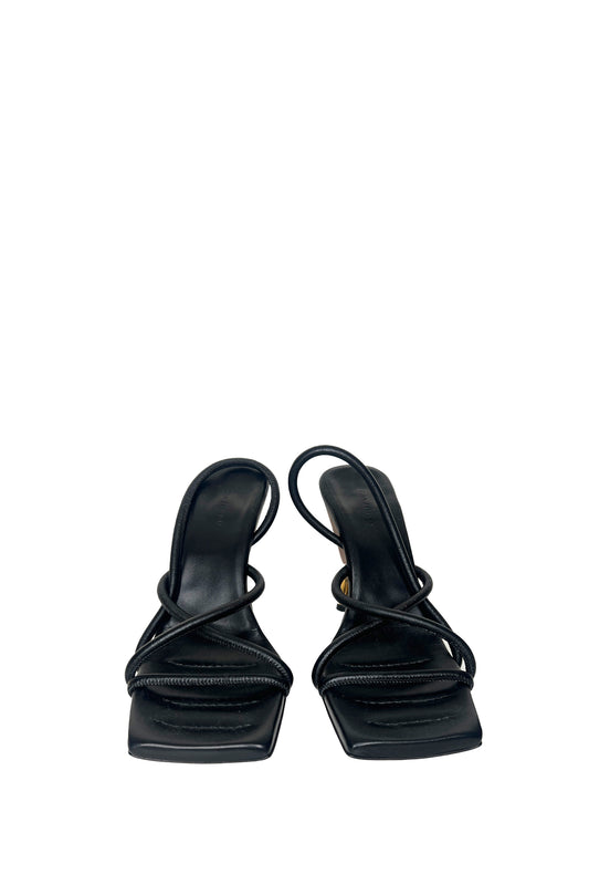 GIA BORGHINI - Rosie Black Sandal - Size 38