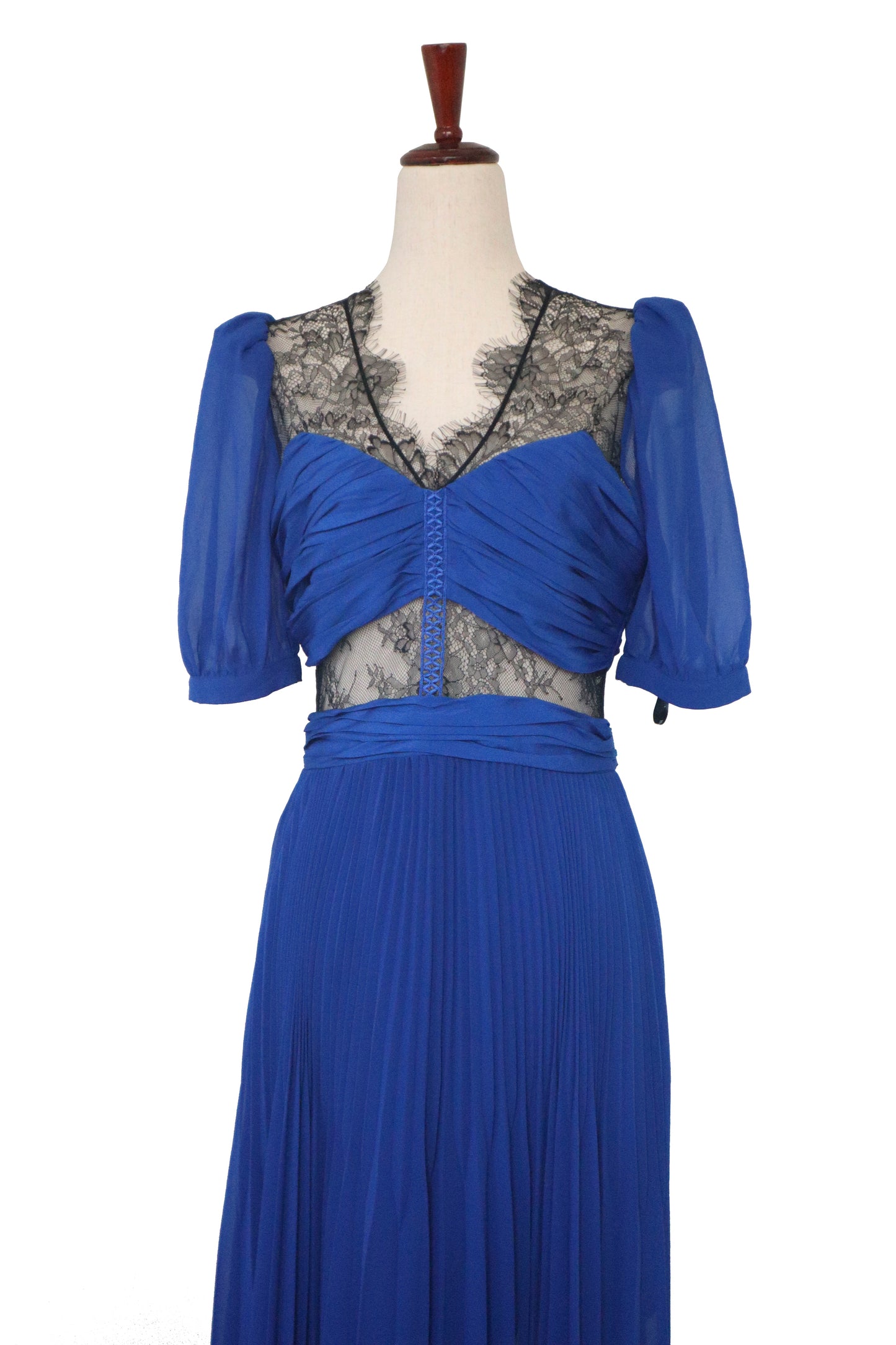 SELF PORTRAIT - Cobalt Blue Long Dress W/ TAGS - US 6
