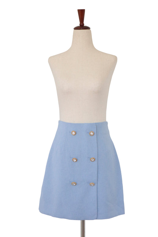 ALICE MCCALL - Light Blue Skirt W/ TAGS - US 4