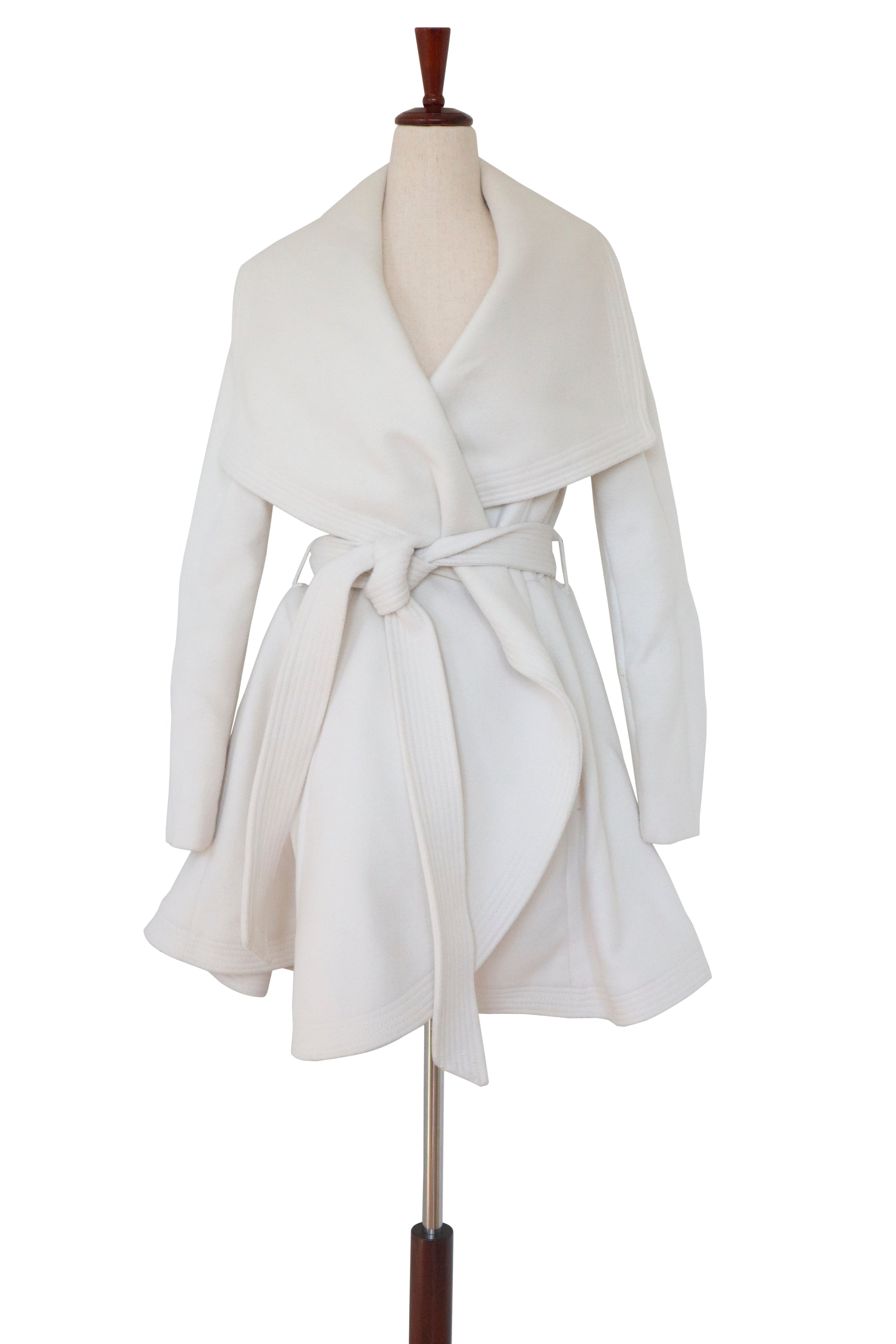 Bcbg belted outlet wrap coat