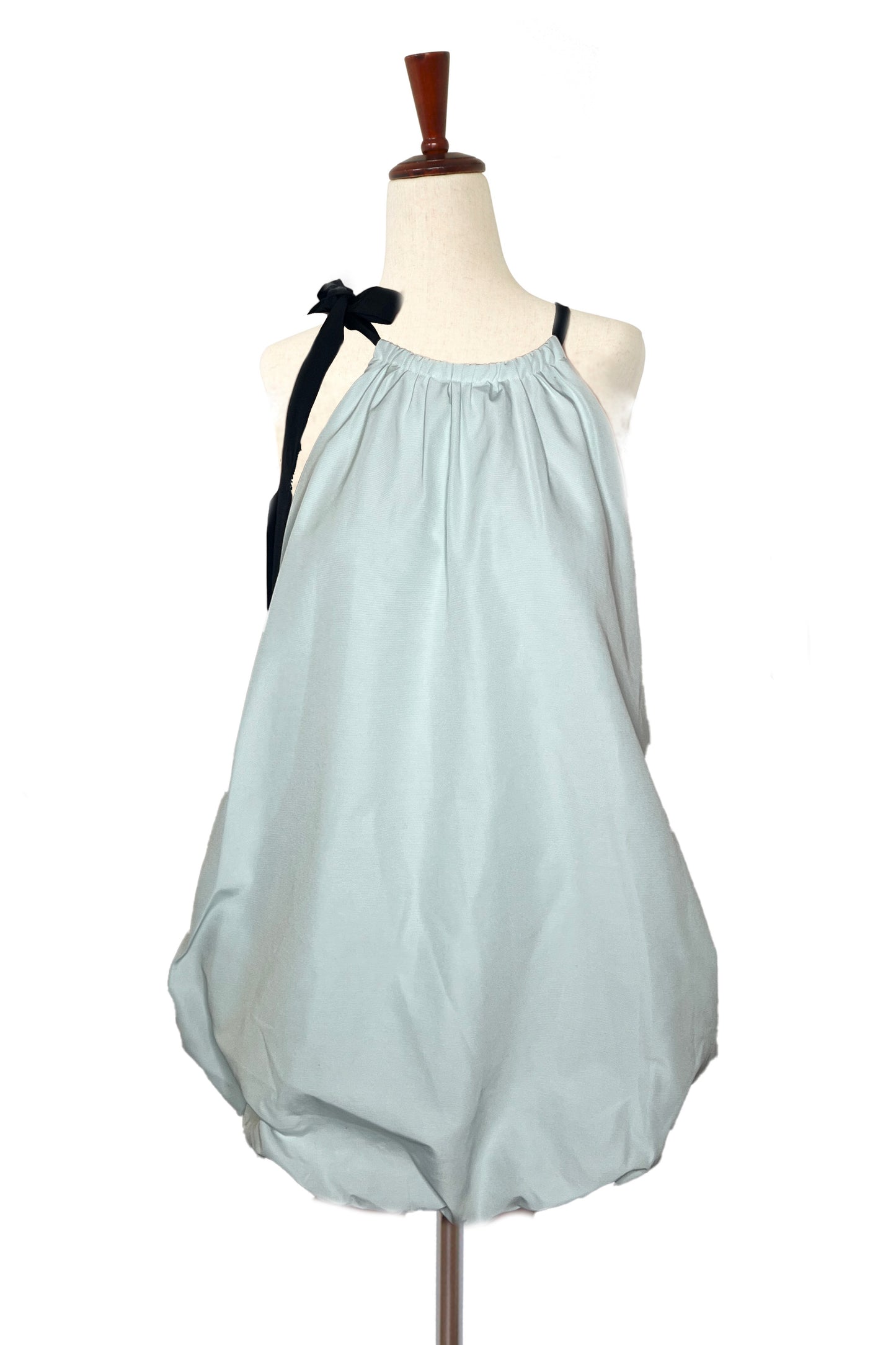 STAUD - Mint Bubble Dress with Shoulder Tie - Size M